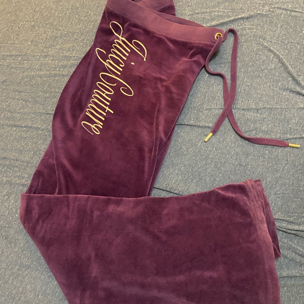 Purple Juicy Couture pants - medium